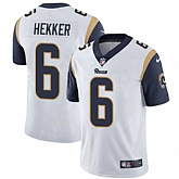 Nike Los Angeles Rams #6 Johnny Hekker White NFL Vapor Untouchable Limited Jersey,baseball caps,new era cap wholesale,wholesale hats